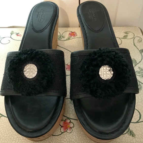 Coach Wedge Sandals - Picture 5 of 7